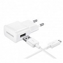 Samsung ЗУ+microUSB 2A 5V, белый цвет