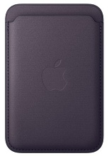 Apple FineWoven Wallet (2025) с MagSafe для iPhone, фиолетовый (Midnight Purple) MGH84FE/A