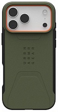 Чехол UAG Civilian с Magsafe для iPhone 17 Pro Max, оливковый (114546117297)