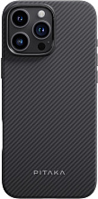 Чехол Pitaka Military-Grade Protective Case для iPhone 16 Pro Max, черный (KI1601PMPA)