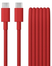Beats Woven Cable USB-C to USB-C 1,5 м, Энергичный красный (Rapid Red)