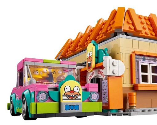 Конструктор LEGO Icons Симпсоны: Красти Бургер