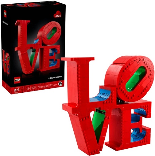 Конструктор LEGO ART 31214 Love Любовь