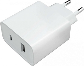 Зарядное устройство MI 33W Wall Charger (Type-A+Type-C) AD332EU, белый