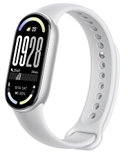 Xiaomi Smart Band 10, серебристый (Glacier Silver)