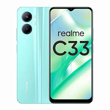 Смартфон realme C33 4/128 ГБ, голубой