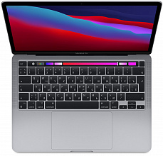 Ноутбук Apple MacBook Pro 13 Late 2020 (Apple M1/13"/2560x1600/16GB/512GB SSD/DVD нет/Apple graphics 8-core/Wi-Fi/Bluetooth/macOS) Z11B0004U, серый космос