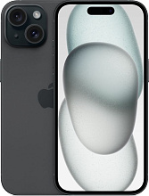 Смартфон Apple iPhone 15 Dual Sim 512GB, чёрный