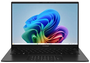 Ноутбук Asus Zenbook 14 UM3406GA-QD160 14" (AMD Ryzen AI 7 445, AMD Radeon Graphics 840M) 32ГБ, 1ТБ SSD, noOS, черный (90NB17R1-M00870)