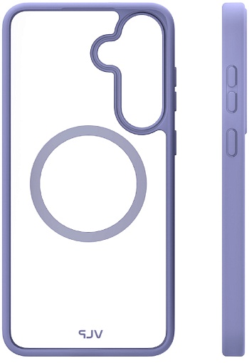 Силиконовый чехол VLP Moon Case с MagSafe для Samsung S25 FE