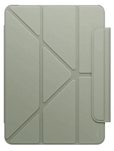 Чехол Uniq Camden Lite для iPad 10/11(2022/25), зеленый (PDPA16-CAMLSAGRN)
