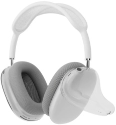 Силиконовый чехол-накладка для AirPods Max, прозрачный