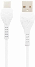 Кабель Hoco X37 USB - USB Type C, 0.5 м, белый