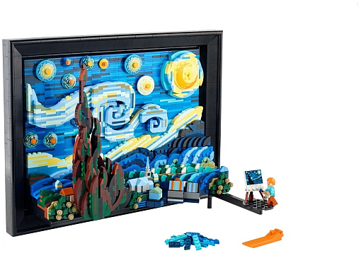 Конструктор LEGO Ideas 21333: Vincent van Gogh - The Starry Night