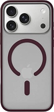 Чехол uBear Cloud Mag Case для iPhone 18 Pro, бургунди (CS690BR63PMT-I26M)