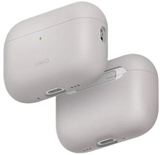 Чехол Uniq Lino Liquid silicone для AirPods Pro 3, бежевый (AIRPODSPRO3-LINOBEGIVY)