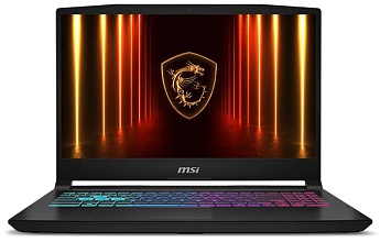 MSI Katana 15 HX B14WFK-1065XRU 15.6" (Intel Core i5 14450HX, NVIDIA GeForce RTX 5060) 16ГБ, 512ГБ SSD, noOS, черный (9S7-1587C1-1065)