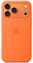 Apple Silicone Case с MagSafe для iPhone 17 Pro, оранжевый (Orange) MGFE4FE/A
