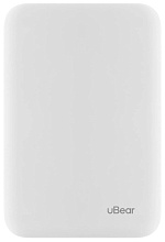 Внешний аккумулятор uBear Flow Magnetic Power bank 5000mAh, PD20W, белый (PB10WH5000-PDM)