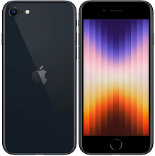 Смартфон Apple iPhone SE 2022 256 ГБ черный