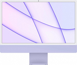 Apple iMac 24 M1 (8-core GPU)/16/256GB SSD Purple (Z130000BV), фиолетовый