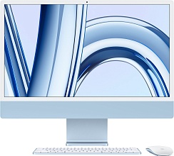 Apple iMac 24" Retina 4,5K, M3 (8C, 10C, 2023), 16 ГБ, 512 ГБ, Blue (MR7F3)