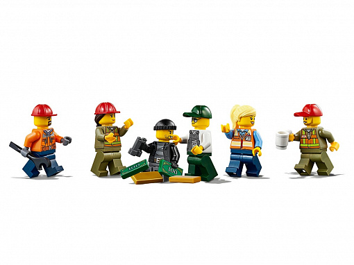 Электромеханический конструктор LEGO City 60198 Грузовой поезд
