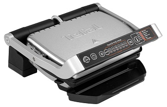 Гриль Tefal Optigrill+ Initial GC706D34, серебристый