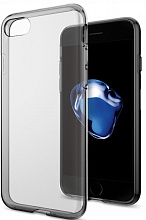 Силиконовый чехол iPhone 7/7 Plus, темный прозрачный