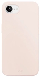 Силиконовый чехол VLP Aster Case с MagSafe для iPhone 16e/17e, розовый (1057228)