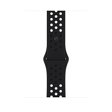 Ремешок 45mm Nike Sport Band, Black/Black (MPH43ZM/A)
