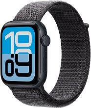 Умные часы Apple Watch SE 3 44mm (2025) Midnight Aluminum Case with Sport Loop Dark Gray