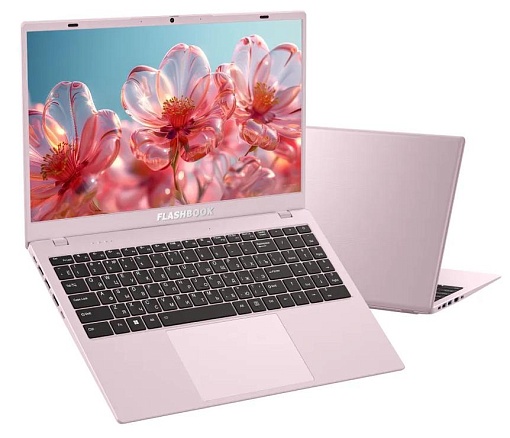 Ноутбук FlashBook 14.1" (Intel N150, Intel UHD Graphics Xe) 12ГБ, 512ГБ, Windows 11 Home