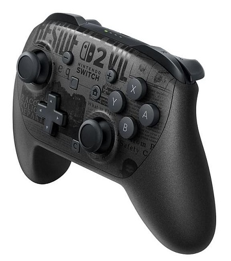 Беспроводной геймпад Nintendo Switch 2 Pro Controller Resident Evil Requiem Edition