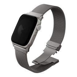 Ремешок Uniq Dante PRO Strap Mesh Steel Ember для Apple Watch 42/41/40 mm, Silver (42MM-DANPTSIL)