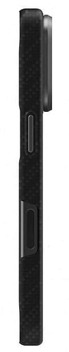 Чехол Uniq Keva Edge Full Kevlar Carbon MagSafe для iPhone 17 Pro