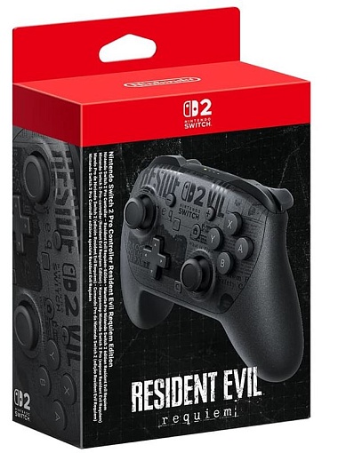 Беспроводной геймпад Nintendo Switch 2 Pro Controller Resident Evil Requiem Edition