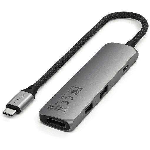 Адаптер Satechi 4-in-1 USB-C Slim Multiport Adapter 4K