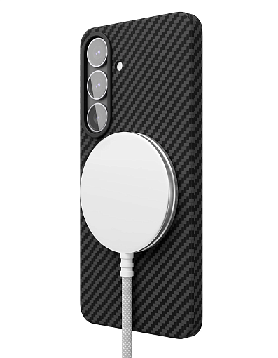 Чехол VLP Kevlar Case с MagSafe для Samsung S25+