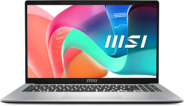 MSI Modern 15 F13MG-202XRU 15.6" (Intel Core i7 1355U, Intel Iris Xe graphics) 16ГБ, 1ТБ SSD, noOS, серебристый (9S7-15S122-202)