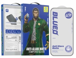 Защитное стекло BlueO Anti-glare Privacy для iPhone 16 Pro/17/17 Pro, Matt Black (16pro-6.3)