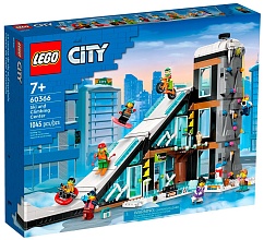 Конструктор LEGO City 60366 Горнолыжный и альпинистский центр