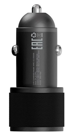 Автомобильное зарядное устройство Uzay CC-D0056 38Вт USB-C+USB-A, PD