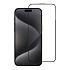 Защитное стекло BlueO Large arc Anti-Dust Anti-Static (3D-эфф. с защ. сеткой) для iPhone 15 Pro