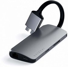 USB-концентратор Satechi Dual Multimedia Adapter (ST-TCDMMA)
