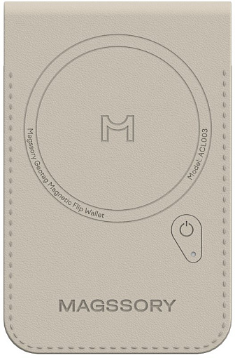 Картхолдер Magssory Geotag Magnetic flip wallet