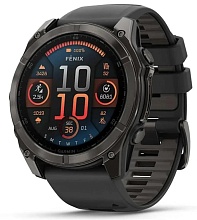 Умные часы Garmin Fenix 8 51 мм AMOLED Sapphire Carbon, Carbon Gray DLC (010-02905-20) 