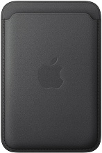 Кардхолдер Apple FineWoven Wallet (2026) с MagSafe для iPhone, черный (Black) MK9L4