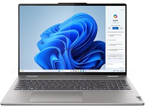 Ноутбук Lenovo Yoga 7 2-in-1 16AHP9 16" (AMD Ryzen 7 8840HS, AMD Radeon 780M Graphics) 16ГБ, 512ГБ, Win 11 Home, серый (83DM0006US)