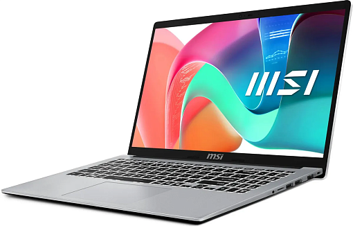 Ноутбук MSI Modern 15 F13MG-202XRU 15.6" (Intel Core i7 1355U, Intel Iris Xe graphics) 16ГБ, 1ТБ SSD, noOS